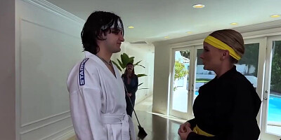 Butt Fucking And Titjob For Karate Win