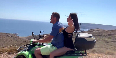 Off-Road venture completes up in an oceanview 3some (Clea Gaultier)
