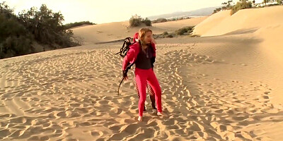 Girl-on-girl Dunes Horse Railing Mega Extraordinary
