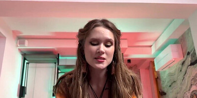 Fortuneteller hottie never saw that hard cock coming