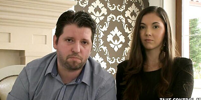 Tough Samantha Bentley and Layla Sin's small tits video