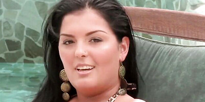 Beauty Jasmine's brunette dirt