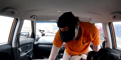 Myla Elyse and Ryan Ryder are enjoying fucking in the car