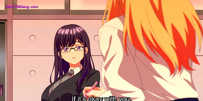 Enormous milk cans schoolteacher gets throatful of salami from her bold college girl in class after hours