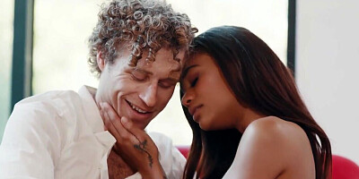 Ebony girl's soul-searing interracial fuck