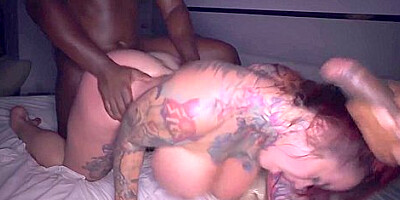 Rauls Bud, Jesus Reyes And Yeri Blue - Hunger Drives Triple Penetration Through Thick Ass And Tight Cock