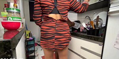 Prev Goddess Kiffa In Double Domestic Slave Cleaning Her House Foot Worship Footstool Smoking Asht
