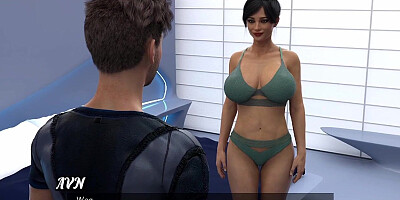 Stranded in Space - the Huge-titted 38 Yr Senior COUGAR Lets Me Witness Her Uber-sexy Milk cans
