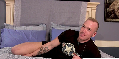 Engaged Duty - Molten Paratrooper Sebastian Forest Undresses & Jacks His Monster Pecker