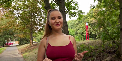 Ponytailed Amalia Davis is going to get dicked in POV
