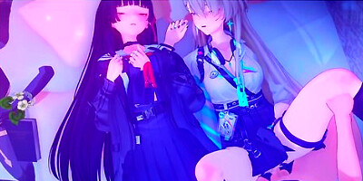 Lynae Gets Fucked While Her Best Friend Watches - Wuthering Waves