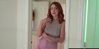 Redhead Latina Scissors Gorgeous Petite Stranger - Cherry Candle And Angel Windell
