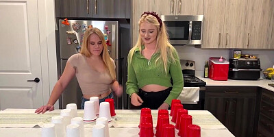 Taylor pairs with Maddie for a jiggish undress dice bowl game