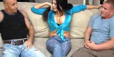 Elle Cee Boning in the Sofa with Her Boobies