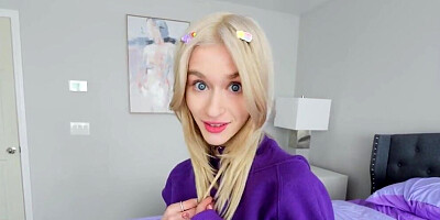 Petite blonde stepsister is going to get ass-fucked deep