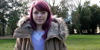 Redheaded cutie is ready to show us what she's got