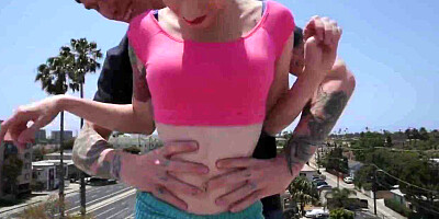 Dont Break Me - Anna Deville. This T'attooed Spinner Tests Out Her Nimble Lil Body