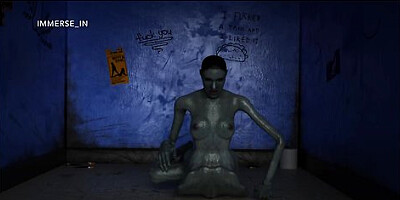 What Is Hiding In The Darkness Of The Glory Hole?.. (horror Scene)