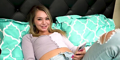 Stepsister is going to slut it up with a nice dick