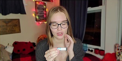 Ice play and smoke session between lovers