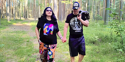 A Hot Stepmom And A Young Guy Had A Wild Adventure In The Woods. They Had A Great Time Together, And Everyone Got What They Wanted