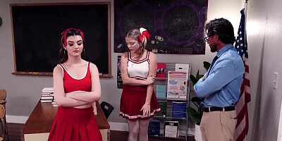 Summer school sluts fucking the same hung teacher