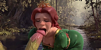 Ever seen a big-boobed pixie queen take ogre fuckpole?