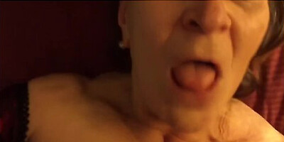 Granny proves she can still swallow fast and deep