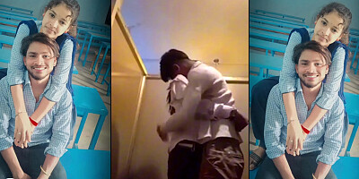 [censored] Records Mischievous School Duo Making Out in Douche