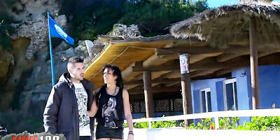 Teen (18+) smut with wet Kevin White and Amel Annoga from MMM100