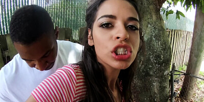 Interracial sex with a stranger is exactly what this blogger needs