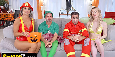 Your Stepmoms Have Halloween Plans! Fuck Them In Their Slutty Costumes Or Leave