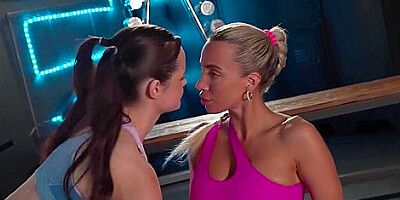 Lustful Teens 18+ Lesbian Mind-boggling Porn Clip With Emily Bright And Sports Bra