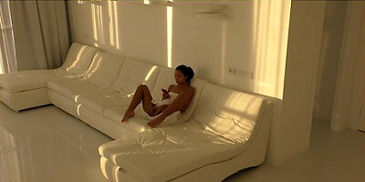 Teen rides thick red cock in private setting