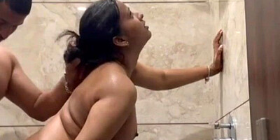 Thick Orbs wifey Boinking and Blowing with Immense bone In Bhatroom