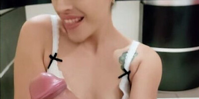 Second round of the hottest blowjob my wife can give
