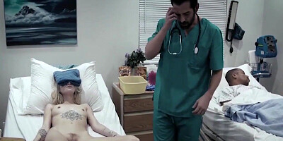Physician Gives Teenie A Vaginal Study - Arya Fae