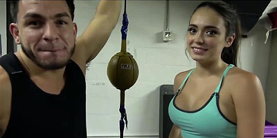 Watching My Hot Wife Fuck Our Trainer In The Gym