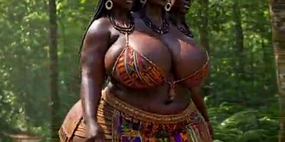 african ebony [ AI Vid ] torrid twin sister-in-law pummeled humid by a black trans nigerian teenie giant milk cans chick in a village scanty building. hump postures: rear end-fashion, oral blowage smooching, suck off romp, missionary