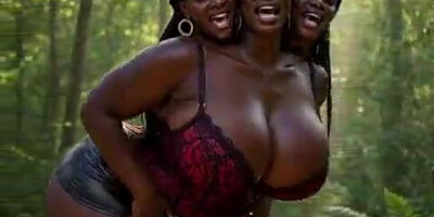 african ebony [ AI Vid ] torrid twin sister-in-law pummeled humid by a black trans nigerian teenie giant milk cans chick in a village scanty building. hump postures: rear end-fashion, oral blowage smooching, suck off romp, missionary