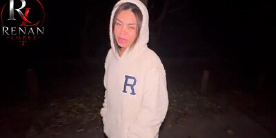 UNKNOWN BOY CAME INWARDS MY WIFEY IN THE STREET HOTWIFE AMATEUR PUBLIC