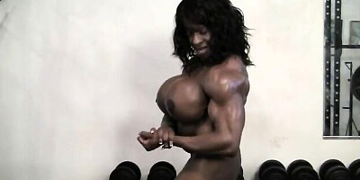 Female Muscle Network featuring Yvette Bova's pornstar movie