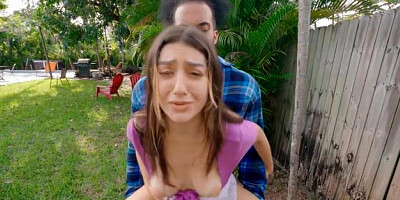 Teens Love Huge Cocks - Latina ballet in the garden