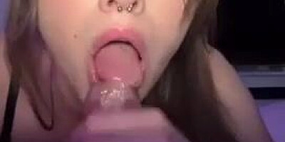 Tabby Ridiman aka Tabs24x7 - Suck Suck off With Facial cumshot & Jizz Drink (Zoe Rush)