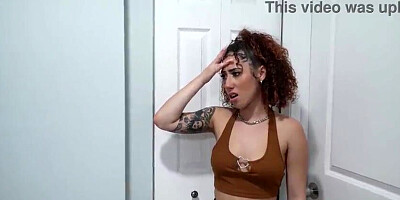 Latina Kira Perez sharing BFs bbc with her nosey COUGAR stepmother