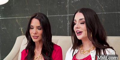 two Ovulating Stepsisters Share A Man-lava Donor