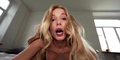 Blond Rails Thick Trouser snake Deep In Her Caboose