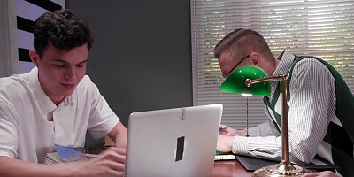 ACCIDENTAL GROUP SEX - Crazy Female Gets Group-fucked In A Library By Her Classmates FRENCH SUBTITLES - Ryan Driller