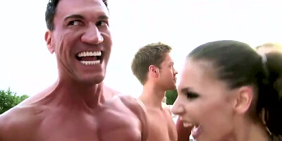 Aesthetic chicks Anissa Kate, Ava Dalush and Cathy Heaven are getting fucked