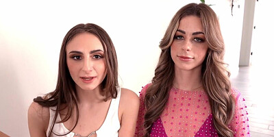 Christmas fuck with two horny women who get off
